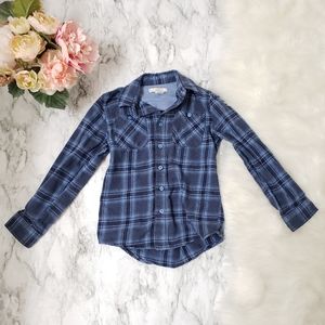 💕 Canyon River Blue Blue long Sleeve shirt Size Smal